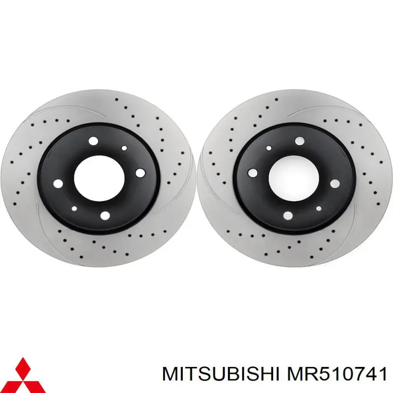 Comprar MR510741 Mitsubishi Freno de disco delantero