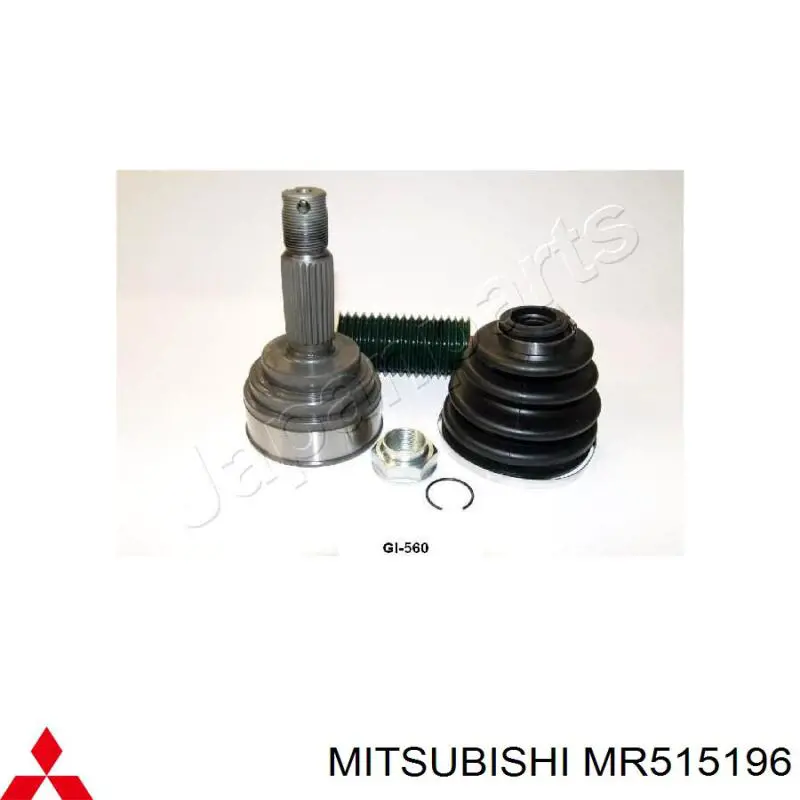 Árbol de transmisión delantero izquierdo para Mitsubishi Pajero (H60, H70)