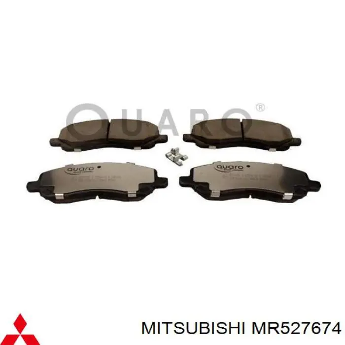 Comprar MR527674 Mitsubishi Pastillas delanteras de freno