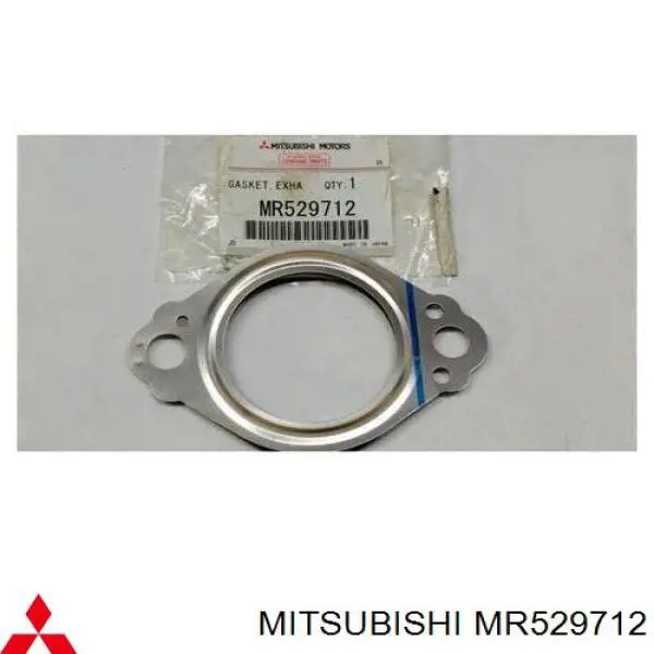 MR529712 Mitsubishi junta, tubo de escape silenciador