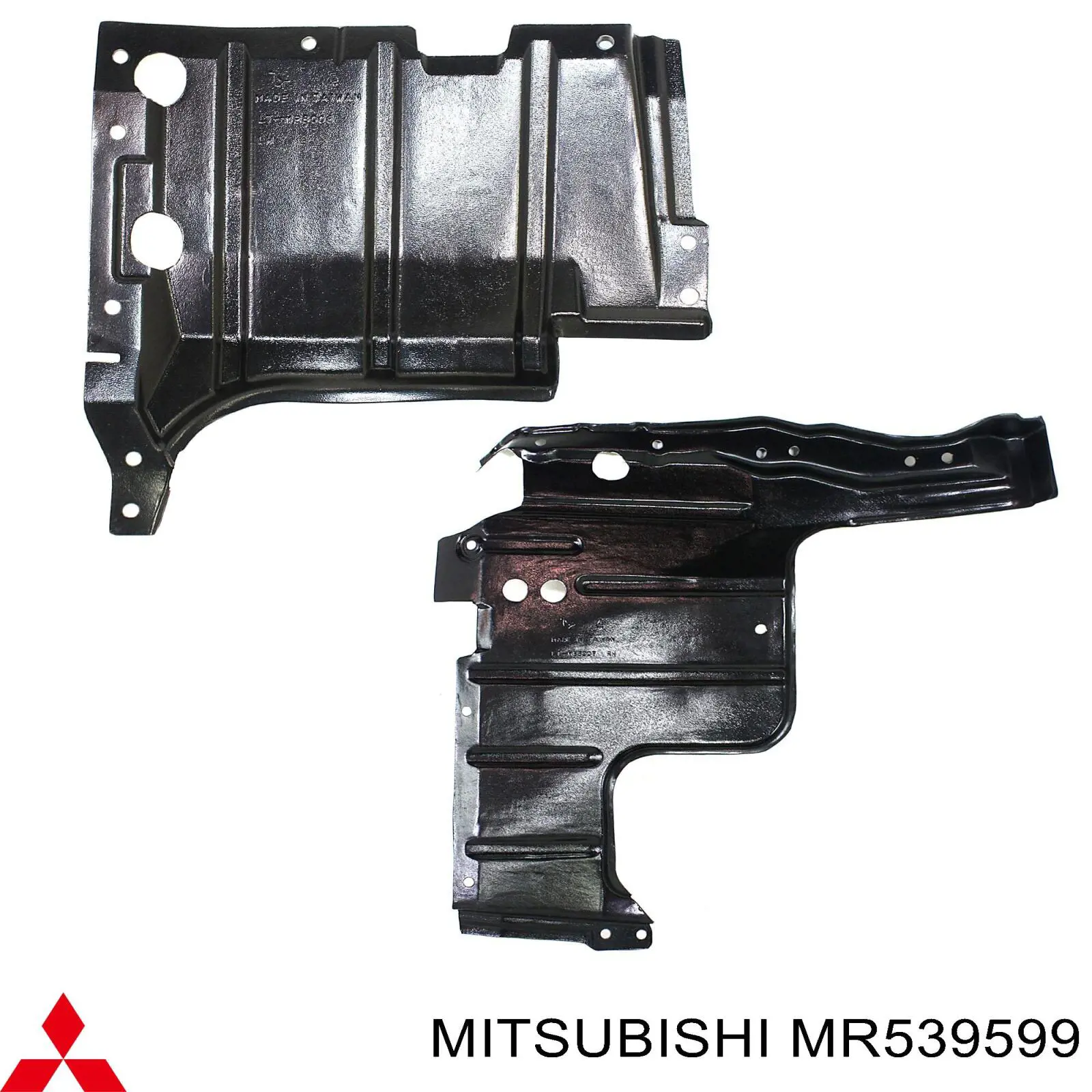 Protector de motor derecho para Mitsubishi Lancer (CSA)