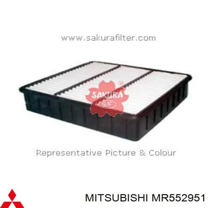 MR552951 Mitsubishi filtro de aire