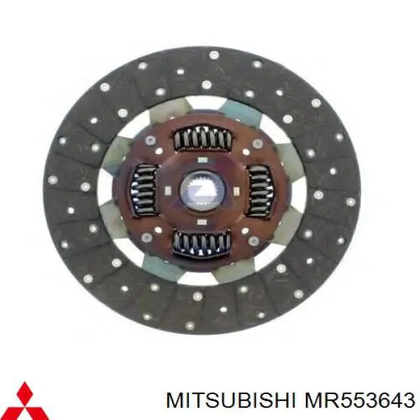 Disco de embrague Mitsubishi MR553643 precio, desde 78,91 EUR