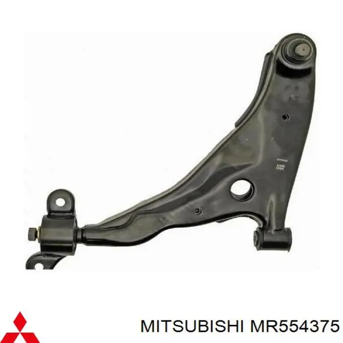 Comprar MR554375 Mitsubishi Brazo inferior izquierdo de la suspensión delantera