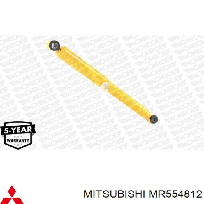 Amortiguador trasero Mitsubishi MR554812 precio, desde 37,84 EUR