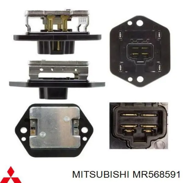 Resistencia de Ventilador Mitsubishi MR568591 precio, desde 22,22 EUR
