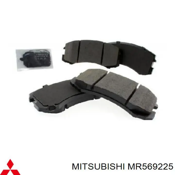 Comprar MR569225 Mitsubishi Pastillas delanteras de freno