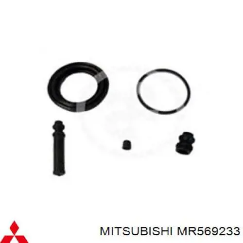 MR569233 Mitsubishi pastillas de freno delanteras