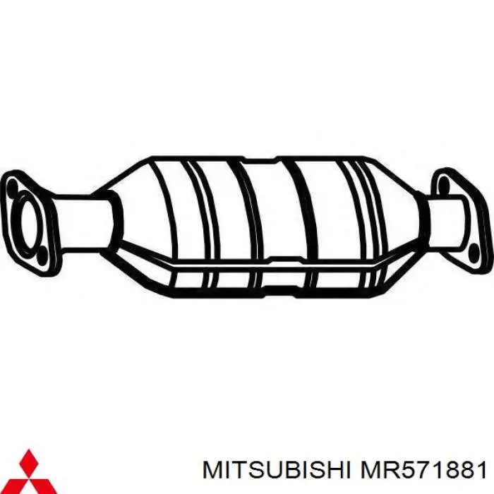 Catalizador Mitsubishi MR571881 precio, desde 604,93 EUR