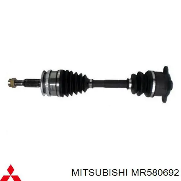MR580692 Mitsubishi Semieje delantero derecho