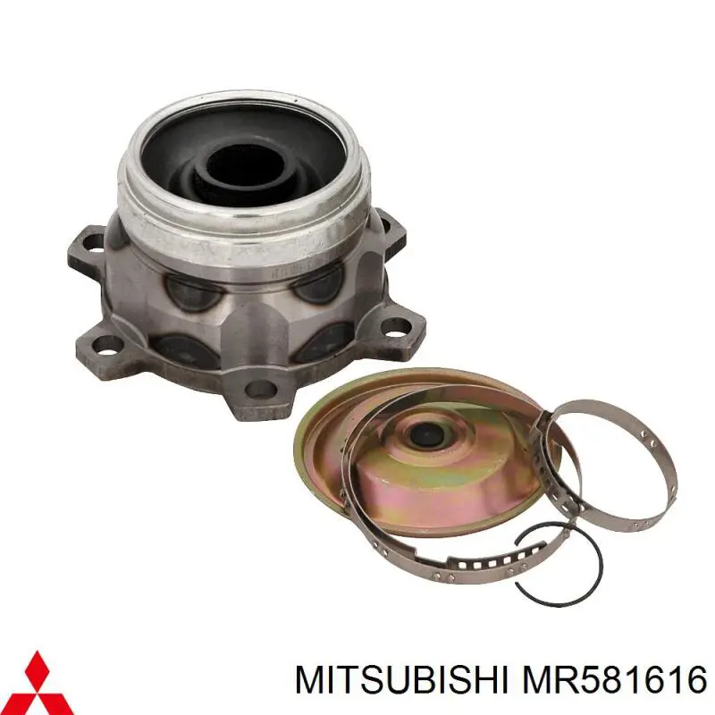 MR581616 Mitsubishi árbol cardán trasero completo