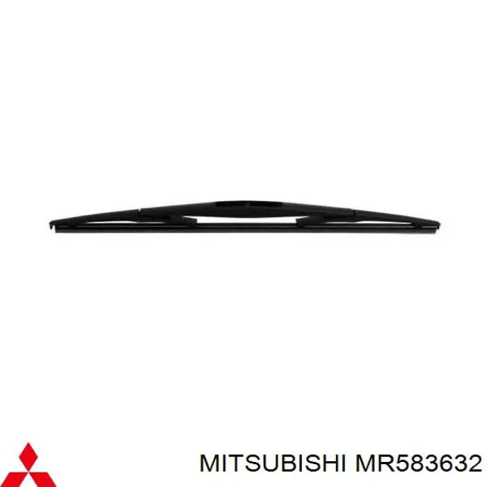 Escobilla del limpiaparabrisas trasero Mitsubishi MR583632 precio, desde 5,26 EUR