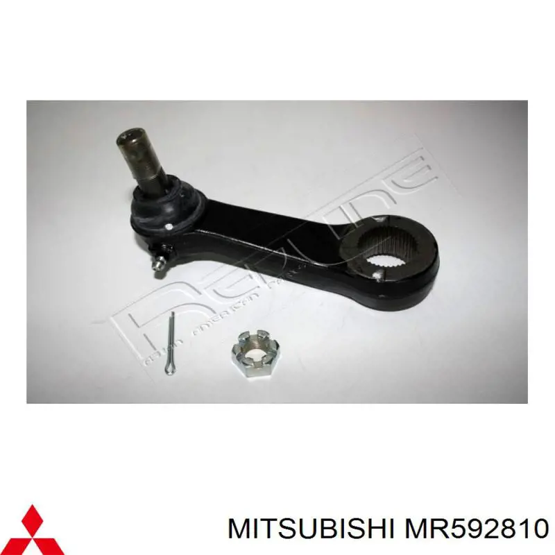MR592810 Mitsubishi palanca de direccion travesaño