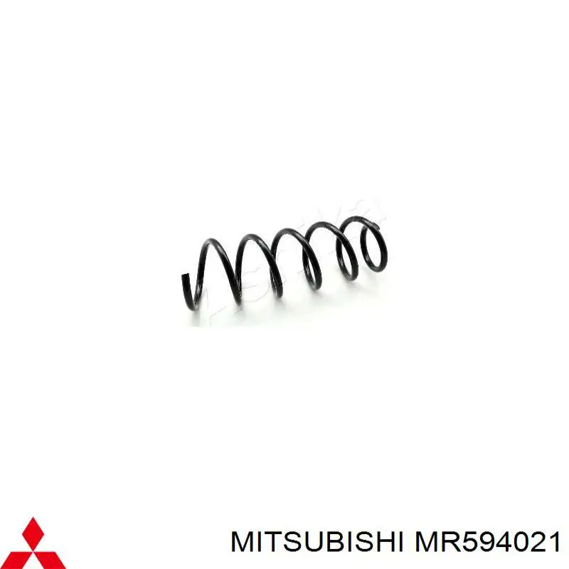 mr594021 Mitsubishi amortiguador delantero izquierdo