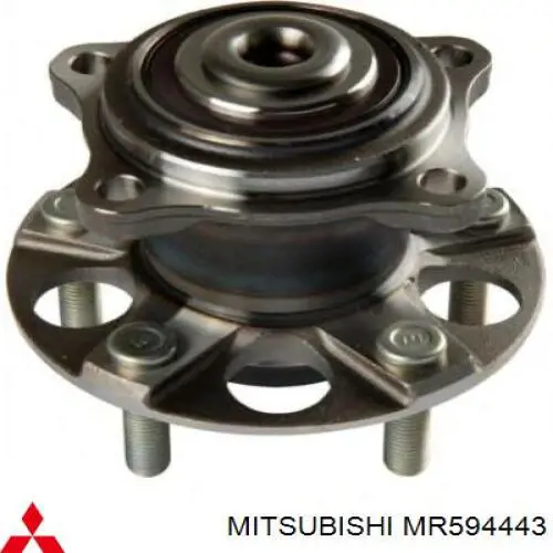 Comprar MR594443 Mitsubishi Cubo de rueda, Eje trasero