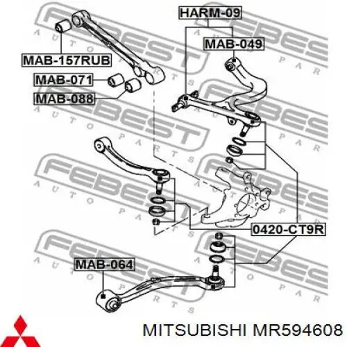 MR594608 Mitsubishi