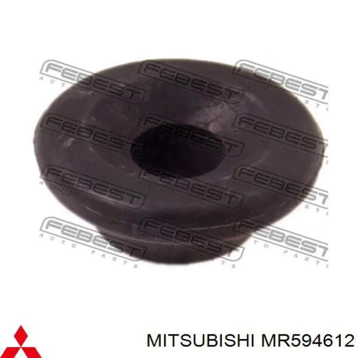 MR594612 Mitsubishi silentblock en barra de amortiguador trasera