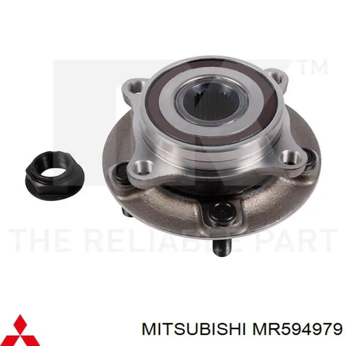 Buje de rueda Mitsubishi MR594979