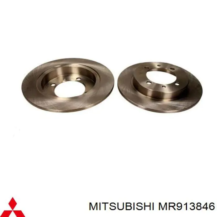 MR913846 Mitsubishi disco de freno trasero