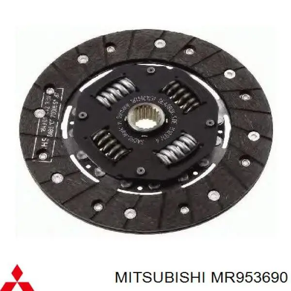 Plato de presión de embrague MR953690 Mitsubishi