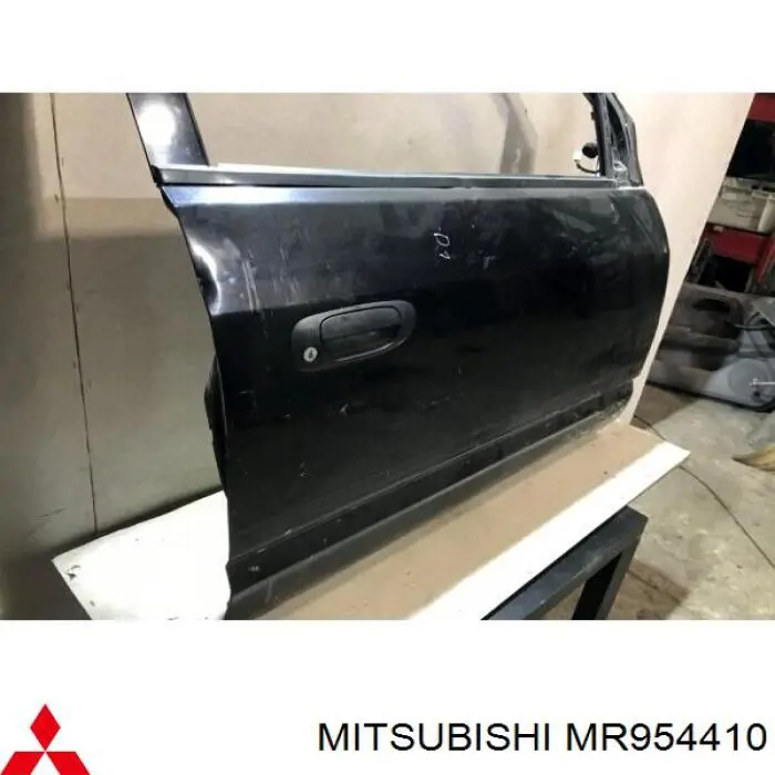 Puerta de coche, delantera, derecha para Mitsubishi Space Star (DG0)