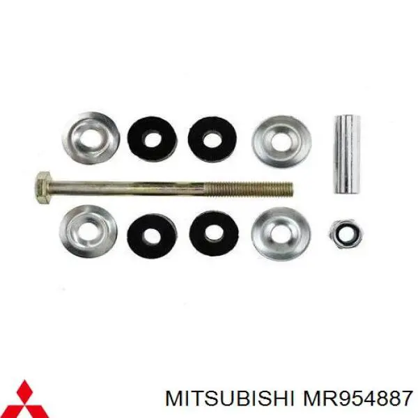 MR954887 Mitsubishi soporte de barra estabilizadora delantera