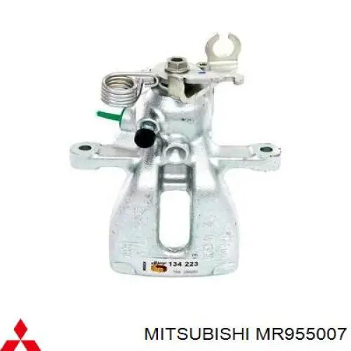 MR955007 Mitsubishi pinza de freno trasera izquierda
