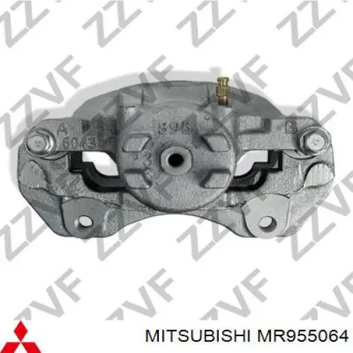 Comprar MR955064 Mitsubishi Pinza de freno delantera derecha