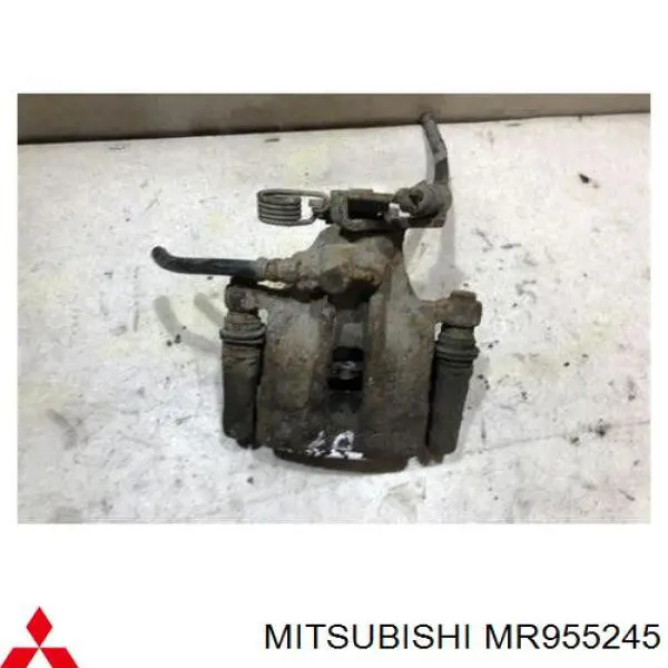 MR955245 Mitsubishi pinza de freno trasera izquierda