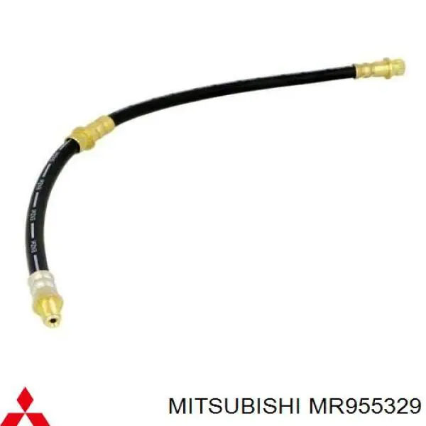 MR955329 Mitsubishi tubo flexible de frenos trasero