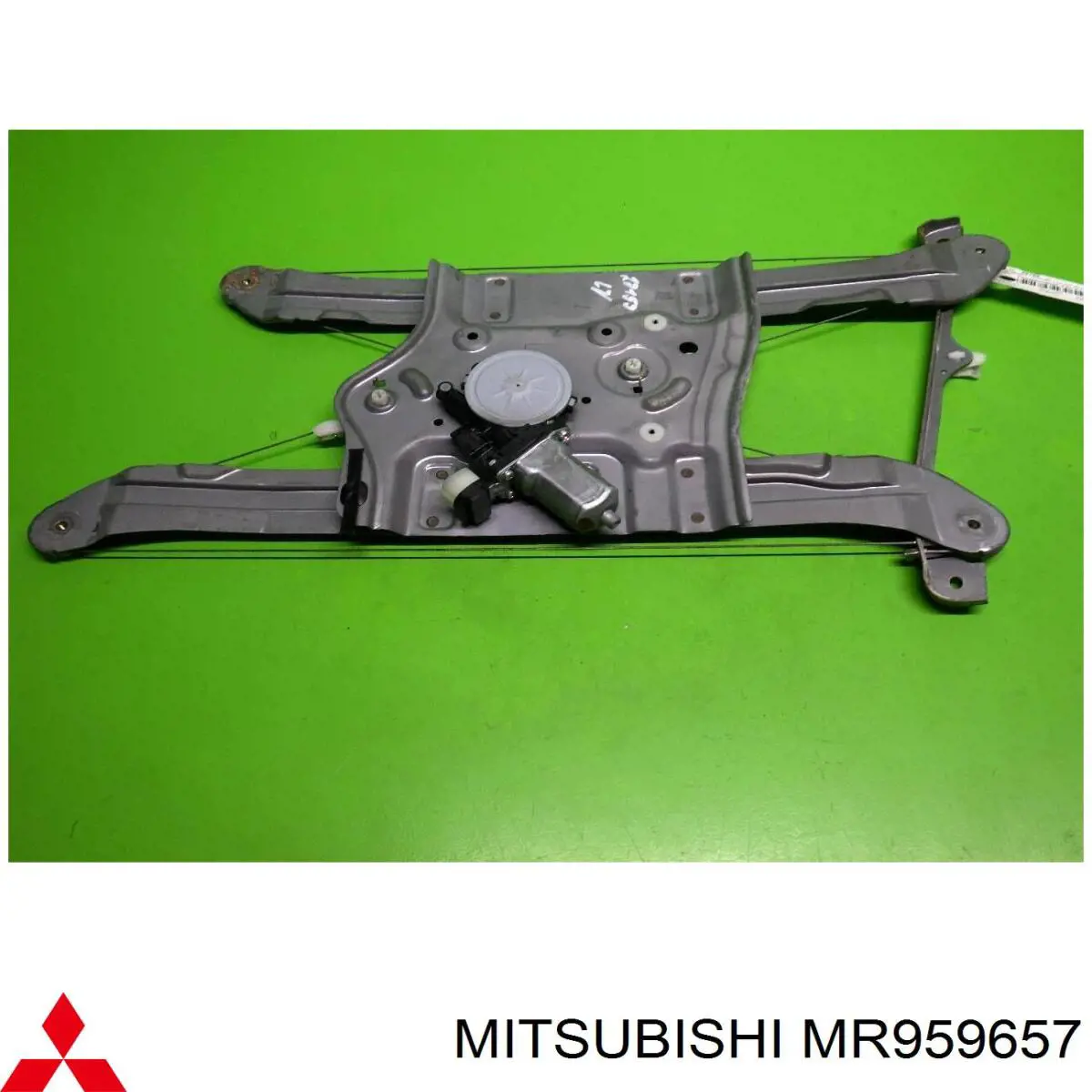 Mecanismo alzacristales, puerta delantera izquierda para Mitsubishi Grandis (NAW)