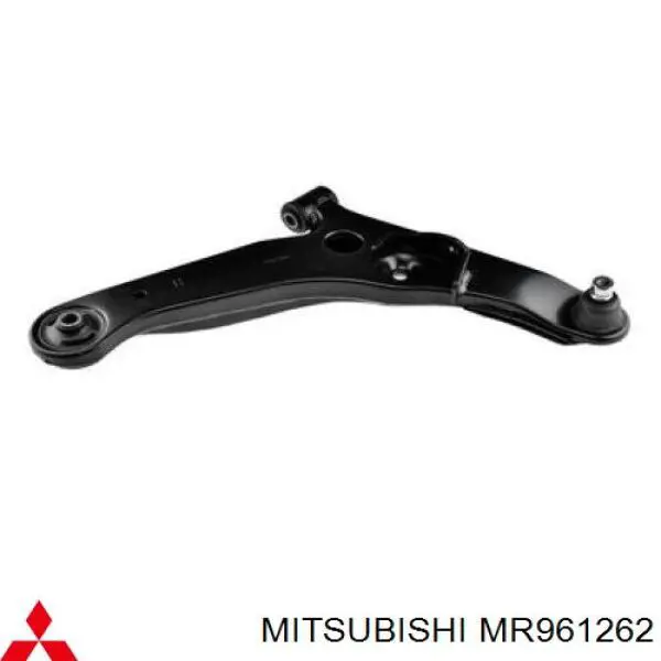 MR961262 Mitsubishi barra oscilante, suspensión de ruedas delantera, inferior derecha