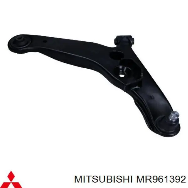 MR961392 Mitsubishi barra oscilante, suspensión de ruedas delantera, inferior derecha