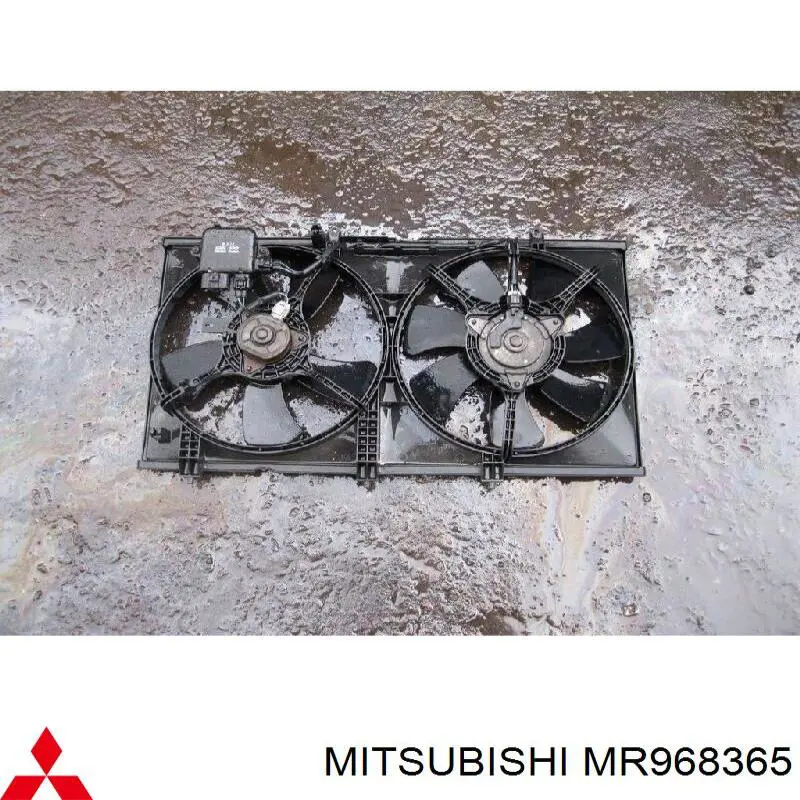 Bastidor radiador MR968365 Mitsubishi
