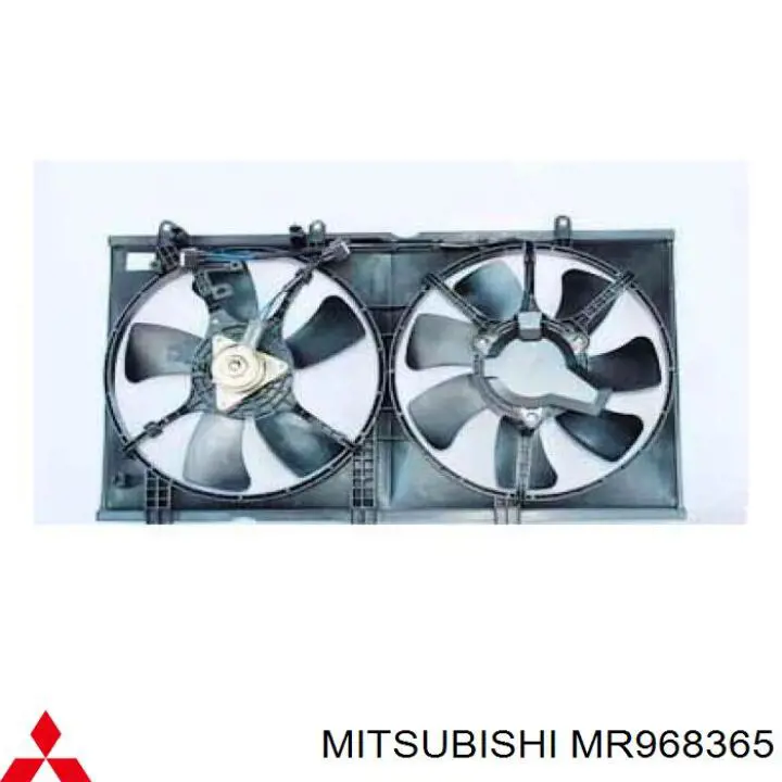 MR968365 Mitsubishi bastidor radiador