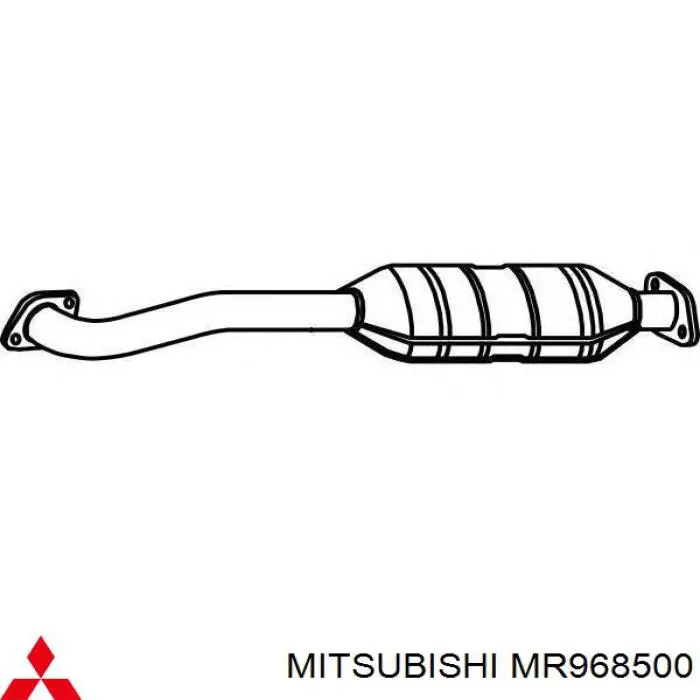 Catalizador Mitsubishi Pajero 3 