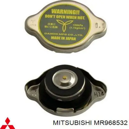 MR968532 Mitsubishi tapa radiador