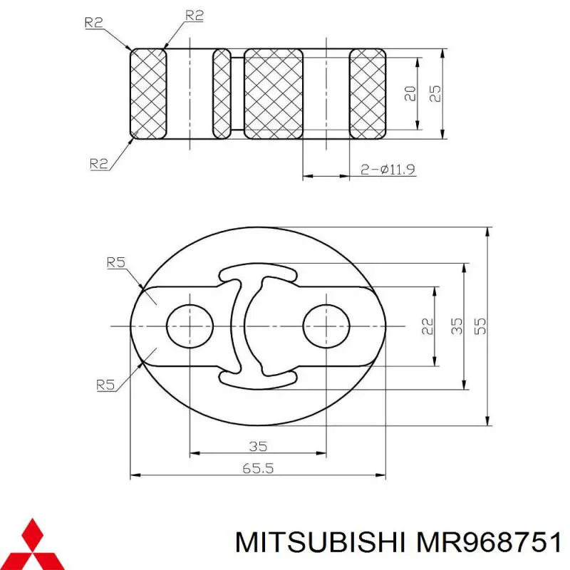  MR968751 Mitsubishi