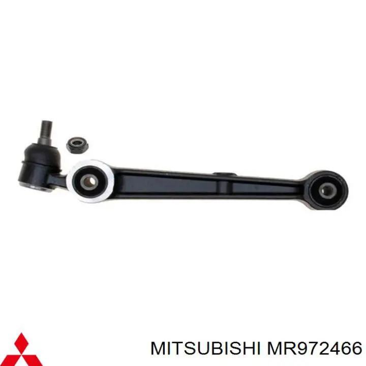 MR972466 Mitsubishi Brazo inferior derecho de la suspensión delantera