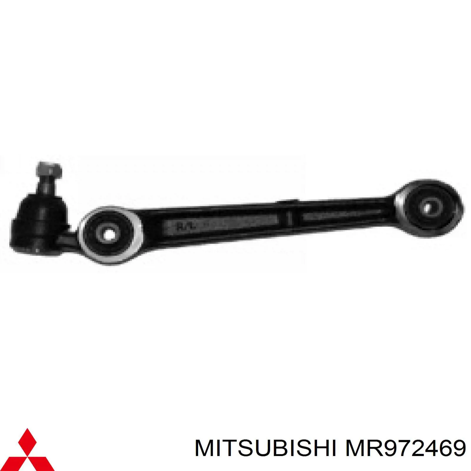 Brazo inferior izquierdo de la suspensión delantera Mitsubishi MR972469 precio, desde 50,82 EUR