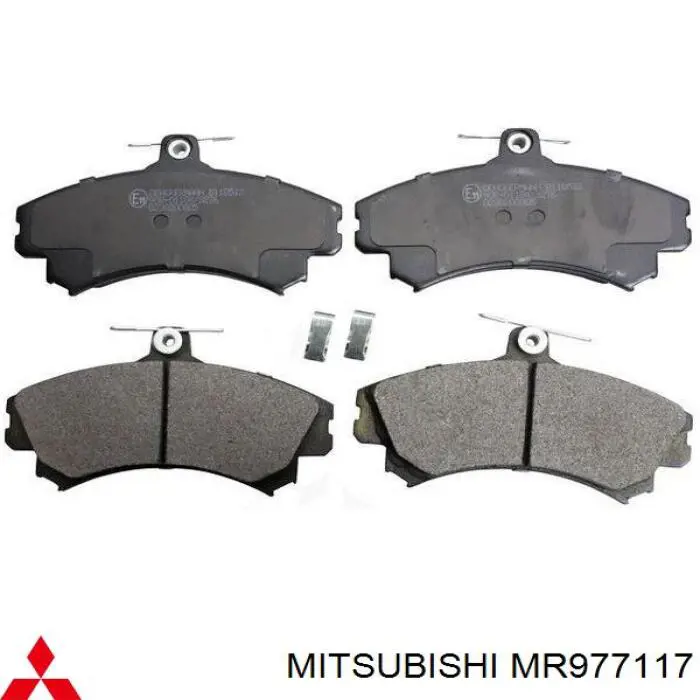 MR977117 Mitsubishi Pastillas delanteras