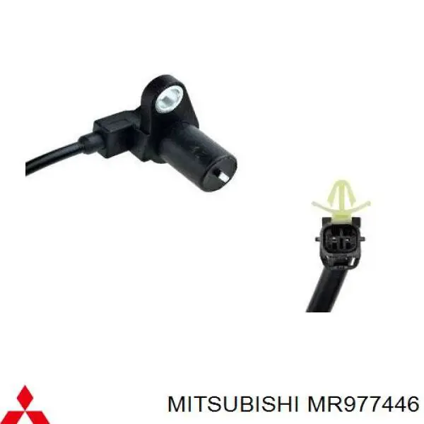 Sensor ABS, rueda delantera izquierda para Mitsubishi Pajero (H60, H70)