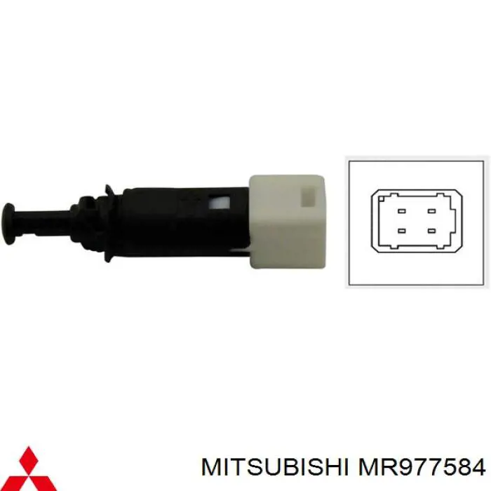 Comprar MR977584 Mitsubishi Interruptor de luz de freno