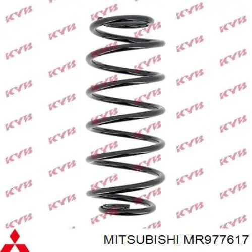 Comprar MR977617 Mitsubishi Muelle de eje trasero