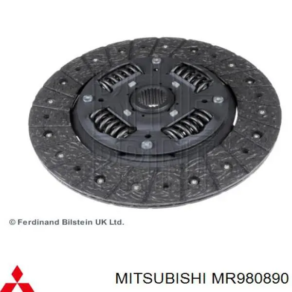 Comprar MR980890 Mitsubishi Disco de embrague