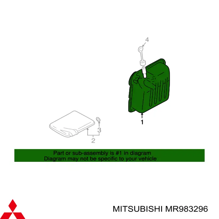 Cárter de aceite de la transmisión automática Mitsubishi MR983296 precio, desde 106,37 EUR