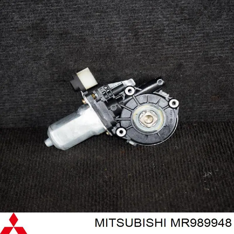 MR989948 Mitsubishi motor eléctrico, elevalunas, puerta trasera izquierda