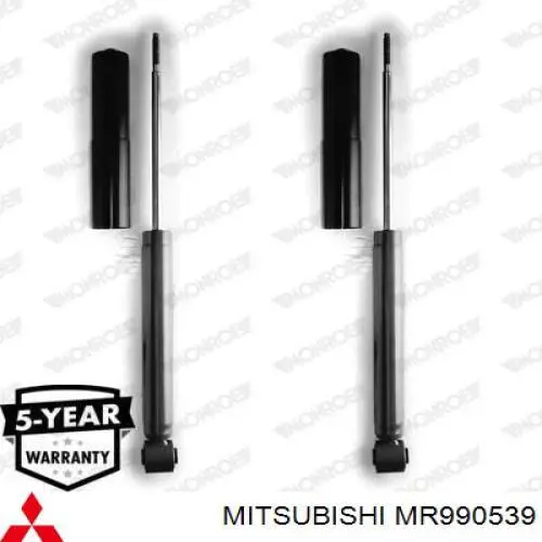 MR990539 Mitsubishi amortiguador trasero