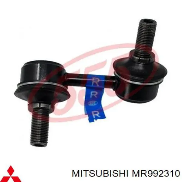MR992310 Mitsubishi barra estabilizadora delantera derecha