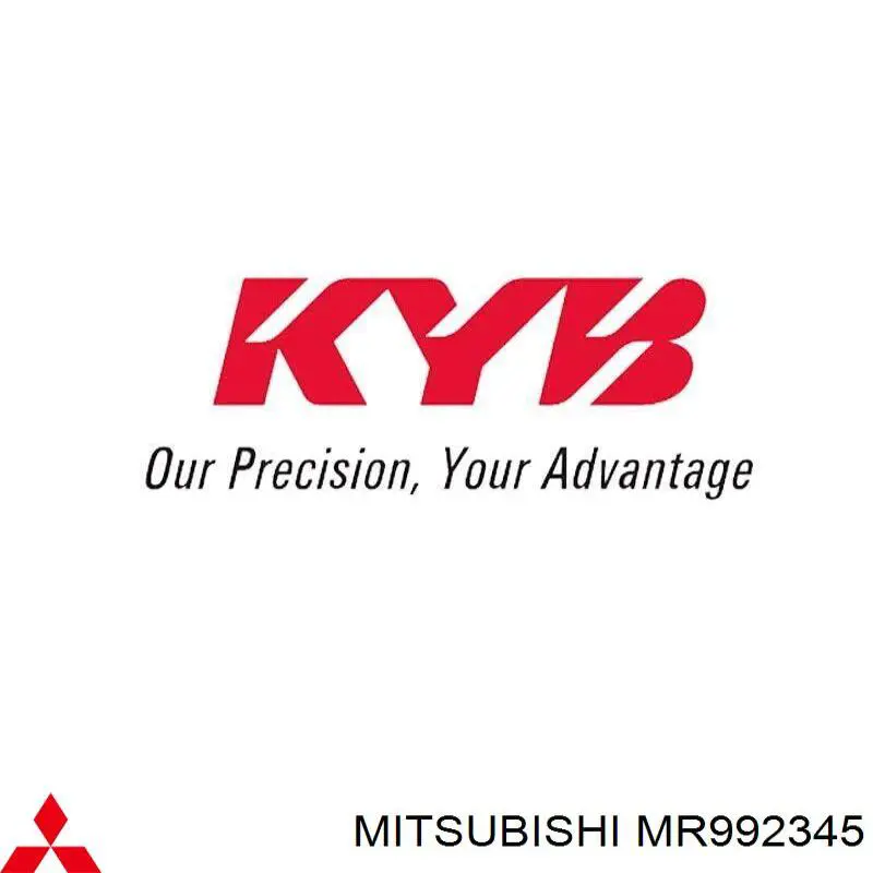 Muelle delantero MR992345 Mitsubishi